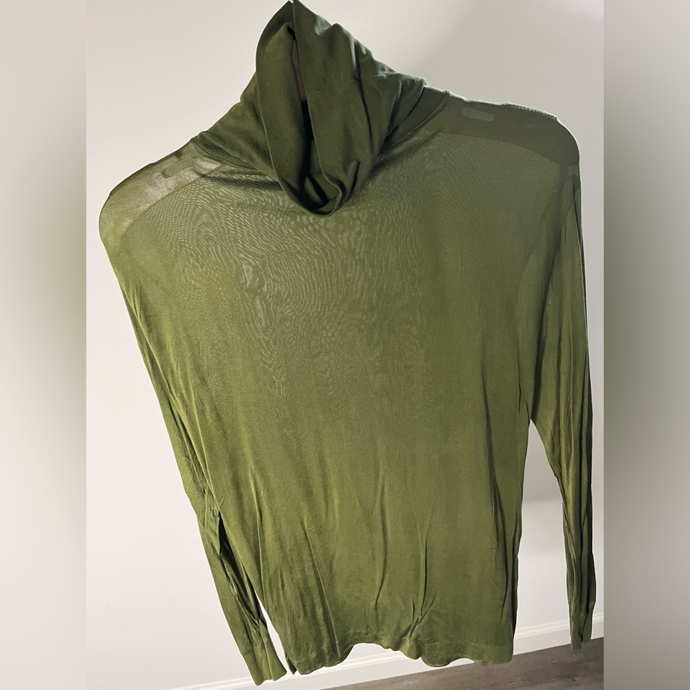 L.L. Bean Forest Green Hooded Sweatshirt